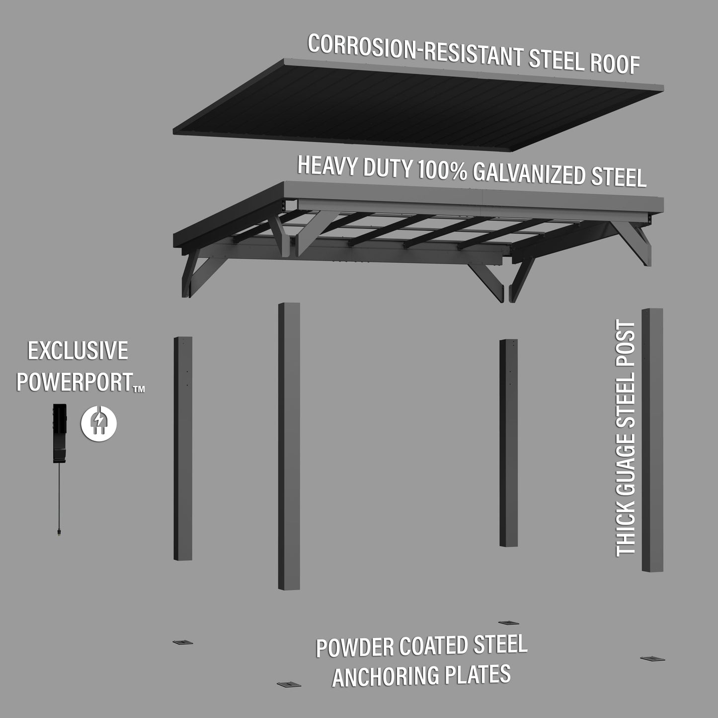 12x9.5 Stonebridge Gazebo