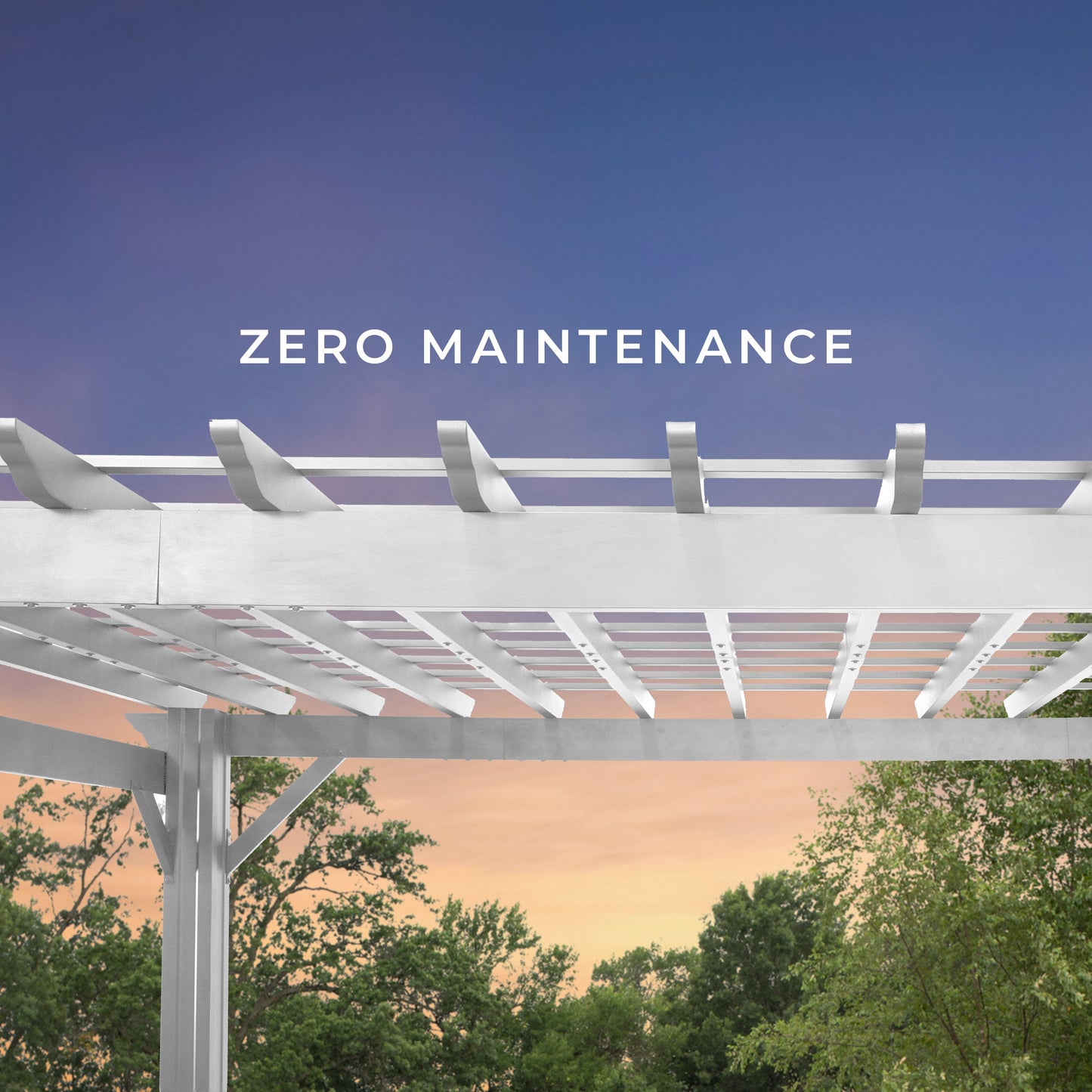 12x10 Hawthorne Traditional Steel Pergola With Sail Shade Soft Canopy