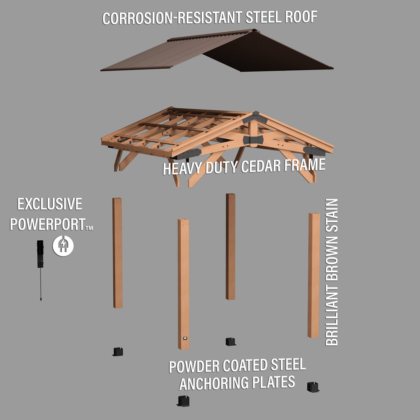 14x10 Norwood Gazebo