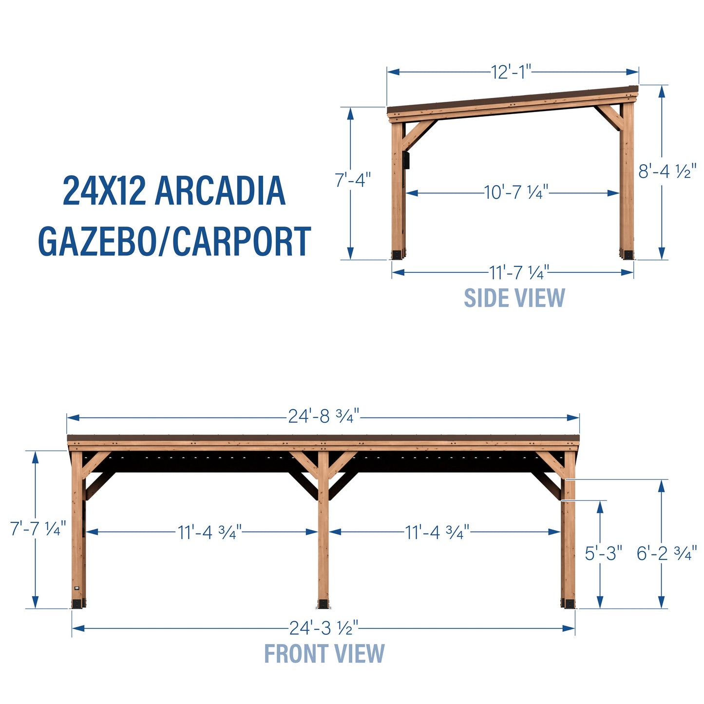24x12 Arcadia Gazebo