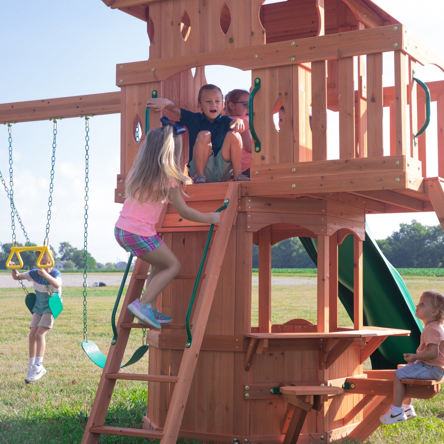 Woodland Swing Set