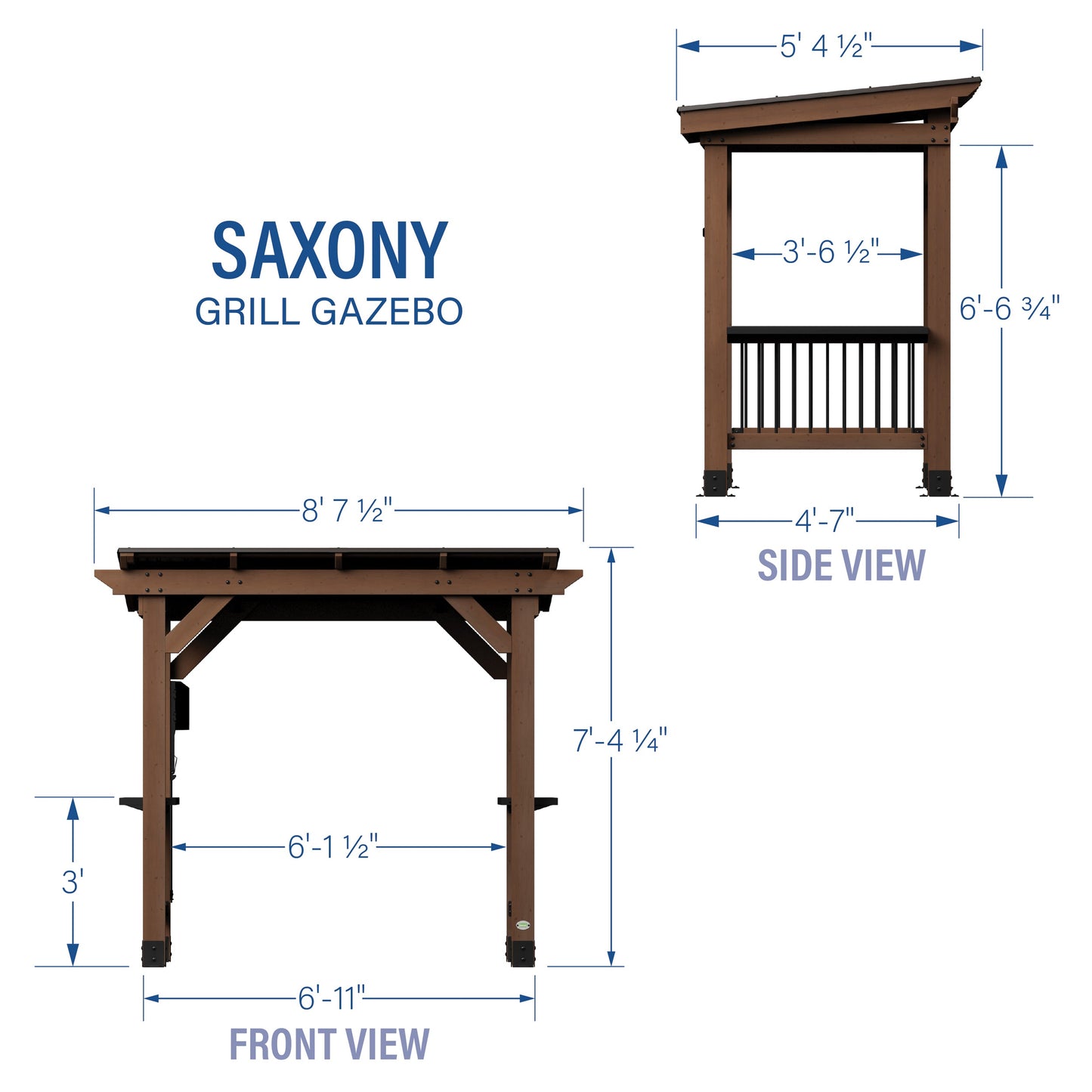 Saxony Grill Gazebo
