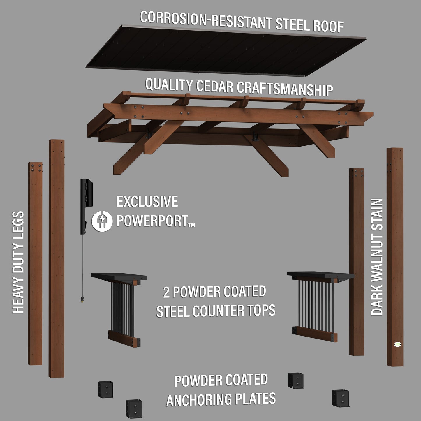 Saxony Grill Gazebo