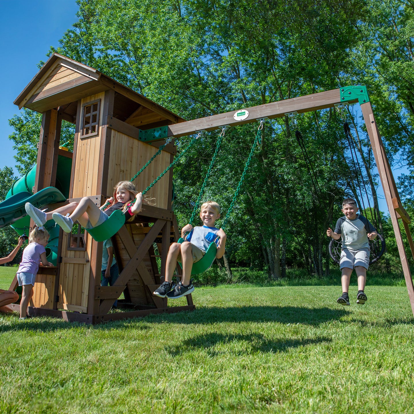 Tacoma Falls Swing Set