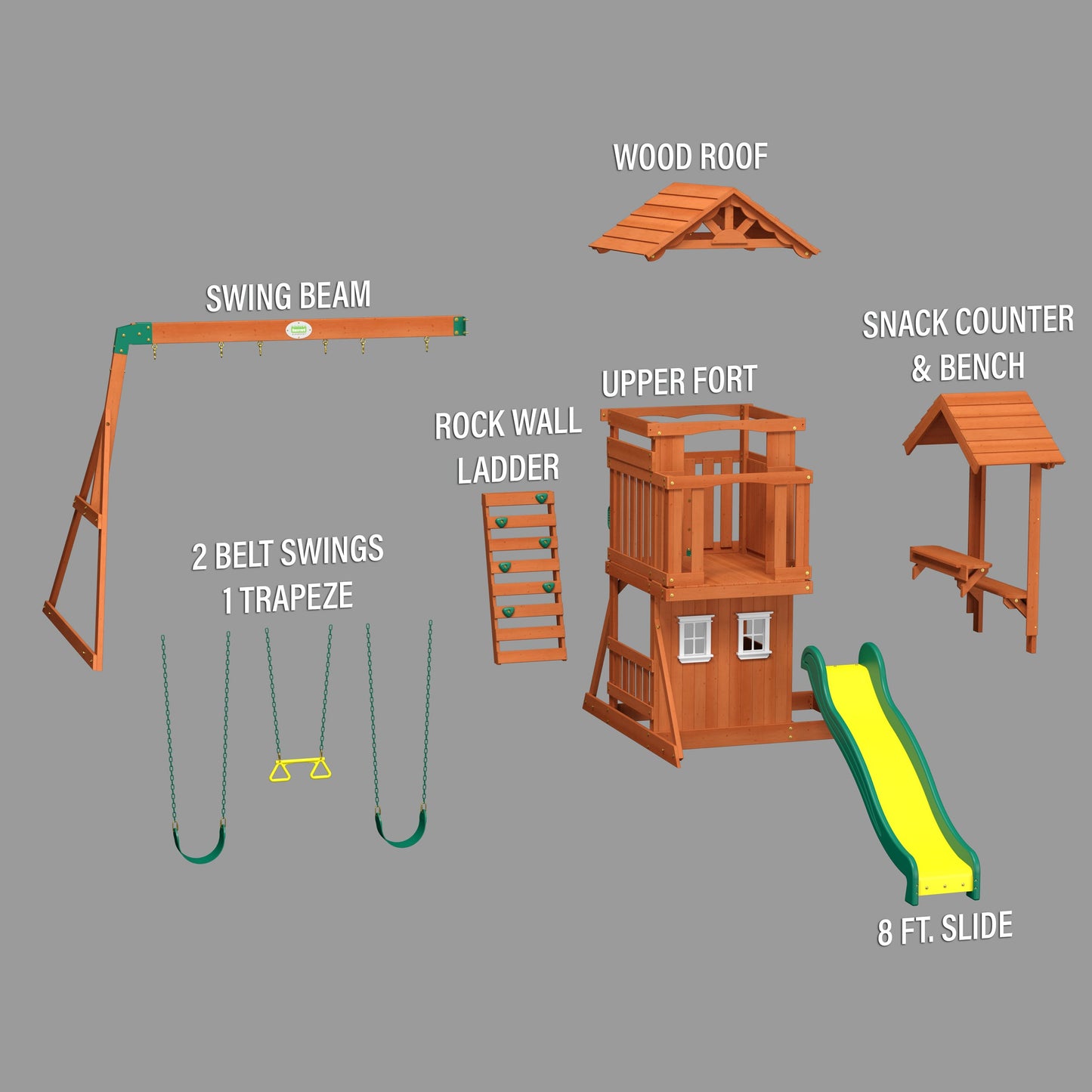 Tanglewood Swing Set