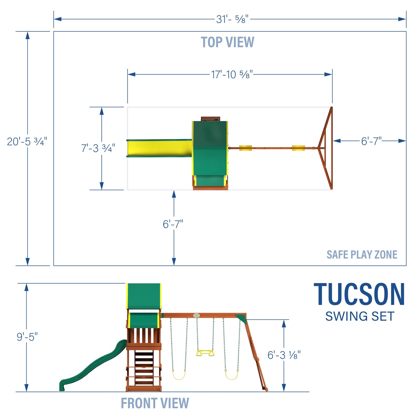 Tucson Swing Set