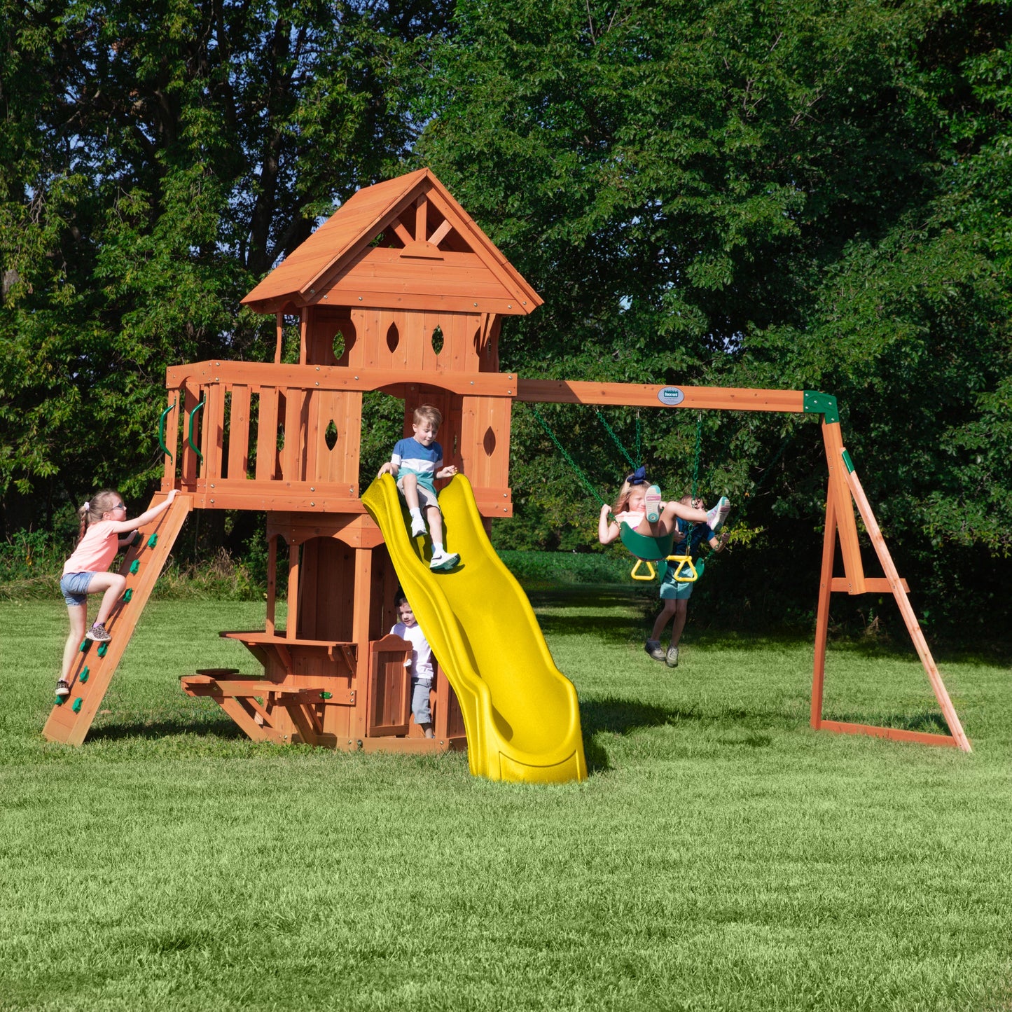 Woodland Swing Set