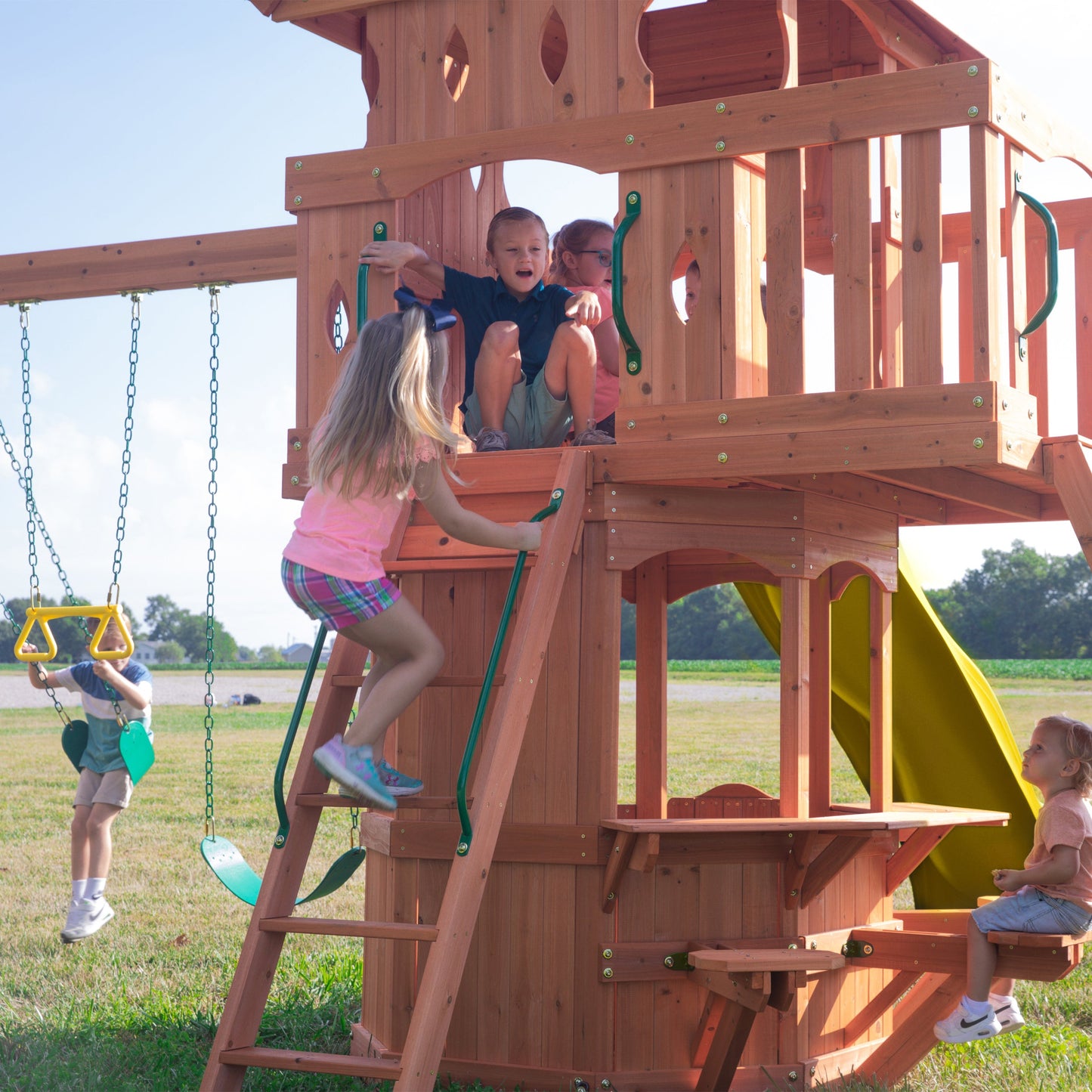 Woodland Swing Set