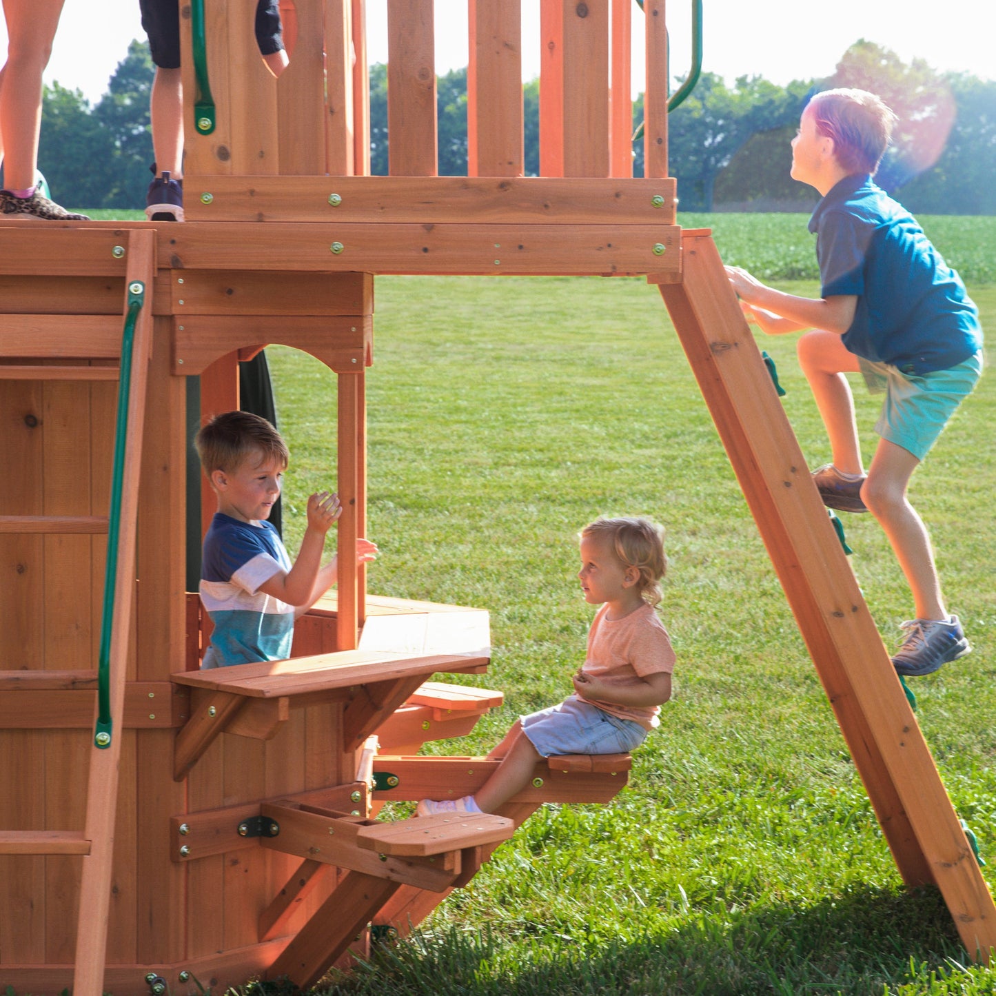 Woodland Swing Set