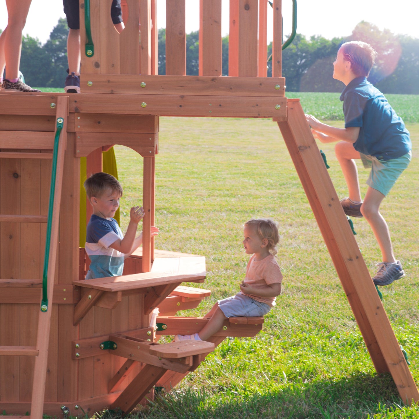Woodland Swing Set