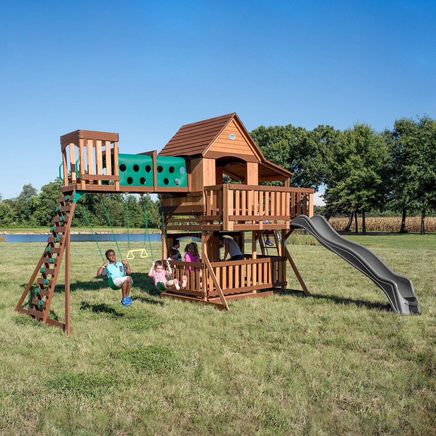 Woodridge Elite Swing Set