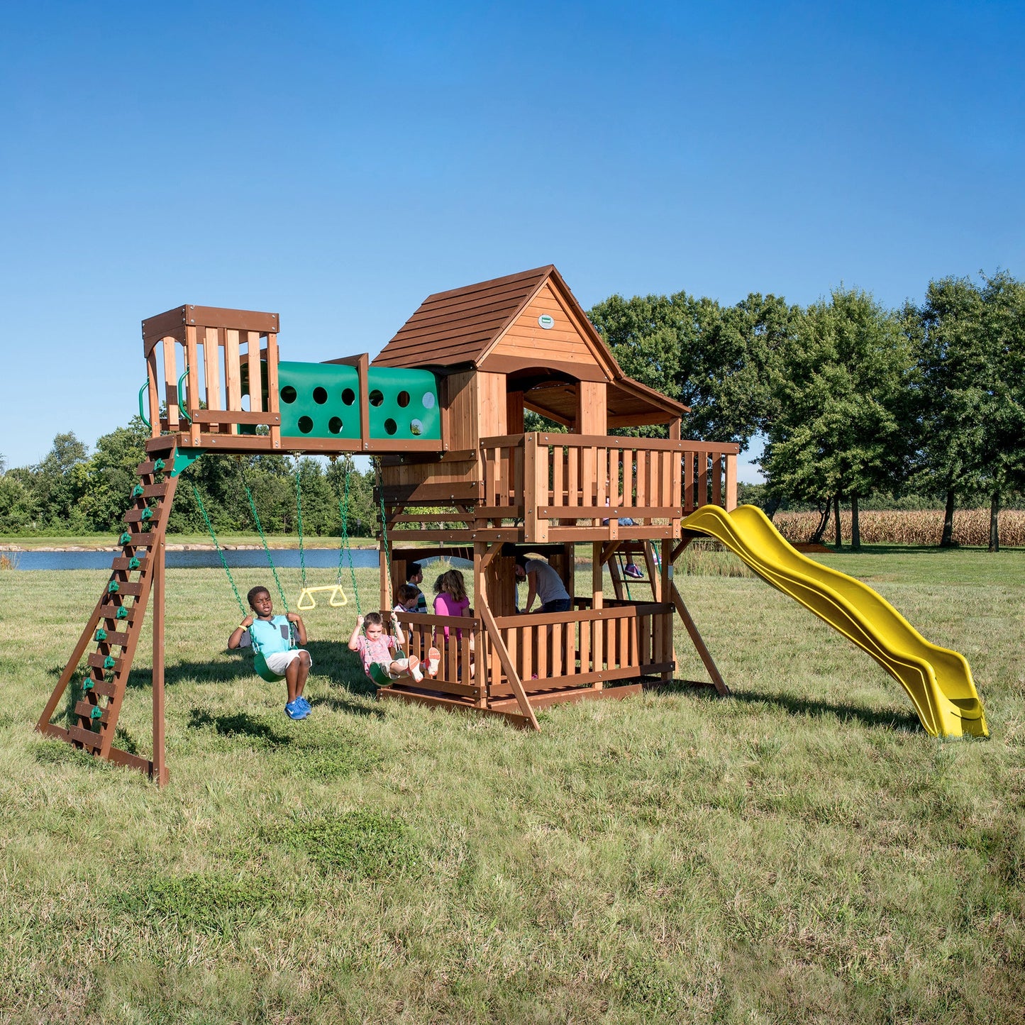 Woodridge Elite Swing Set