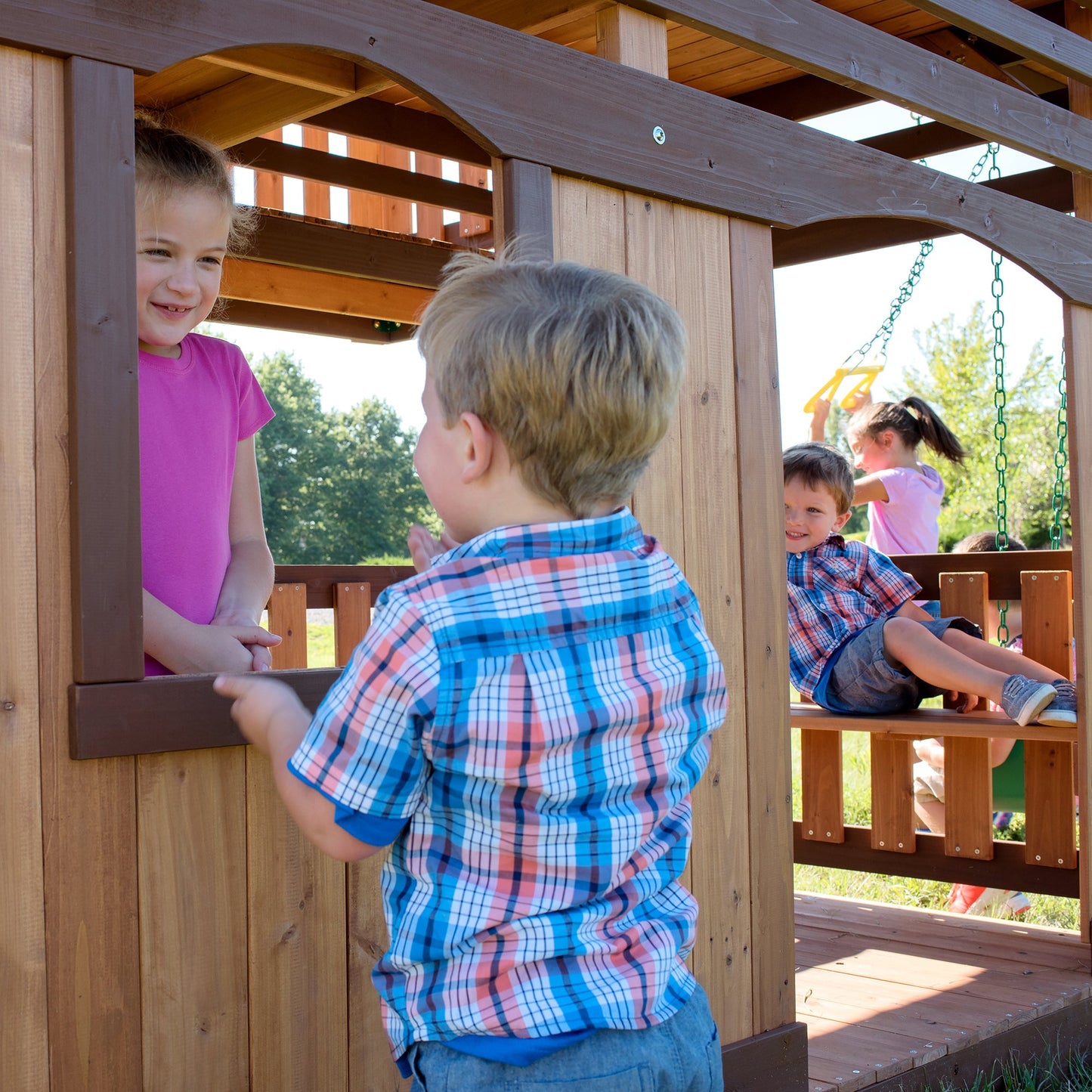 Woodridge Elite Swing Set