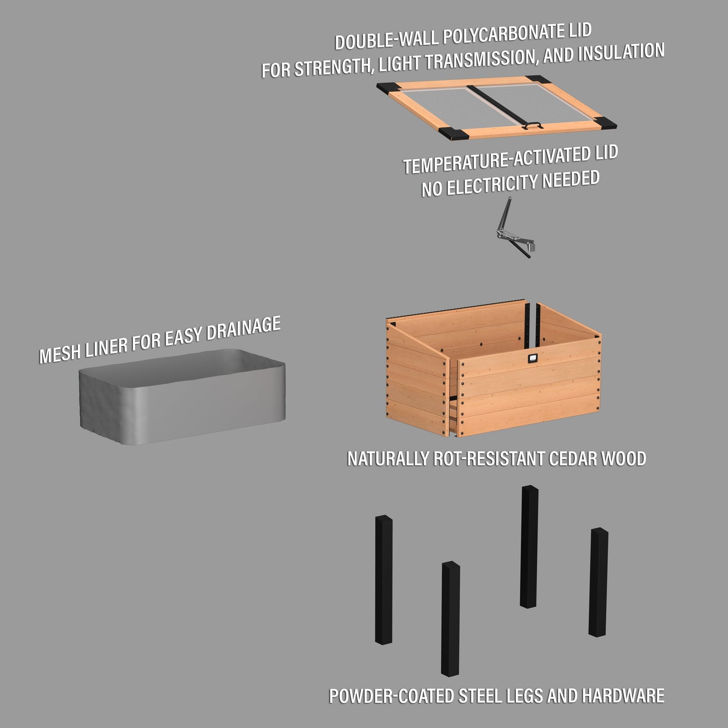 Aggie Cold Frame Box