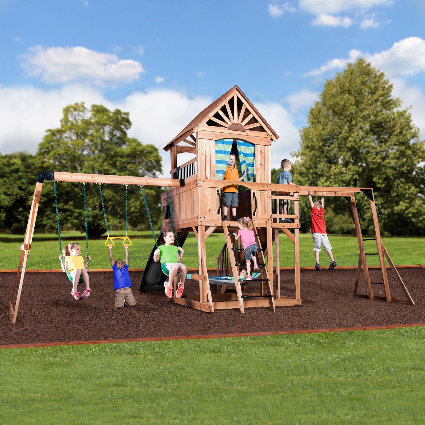 Oceanview Swing Set