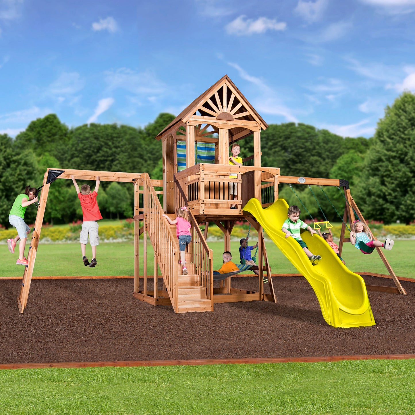 Oceanview Swing Set