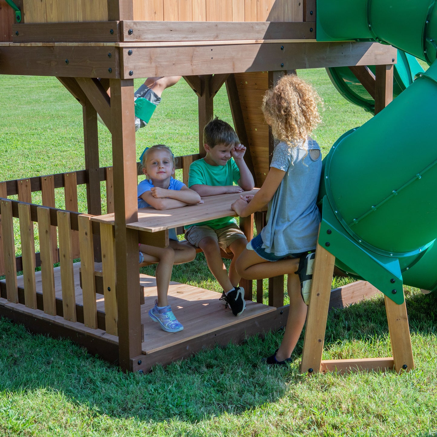 Skyfort II With Spiral Tube Slide
