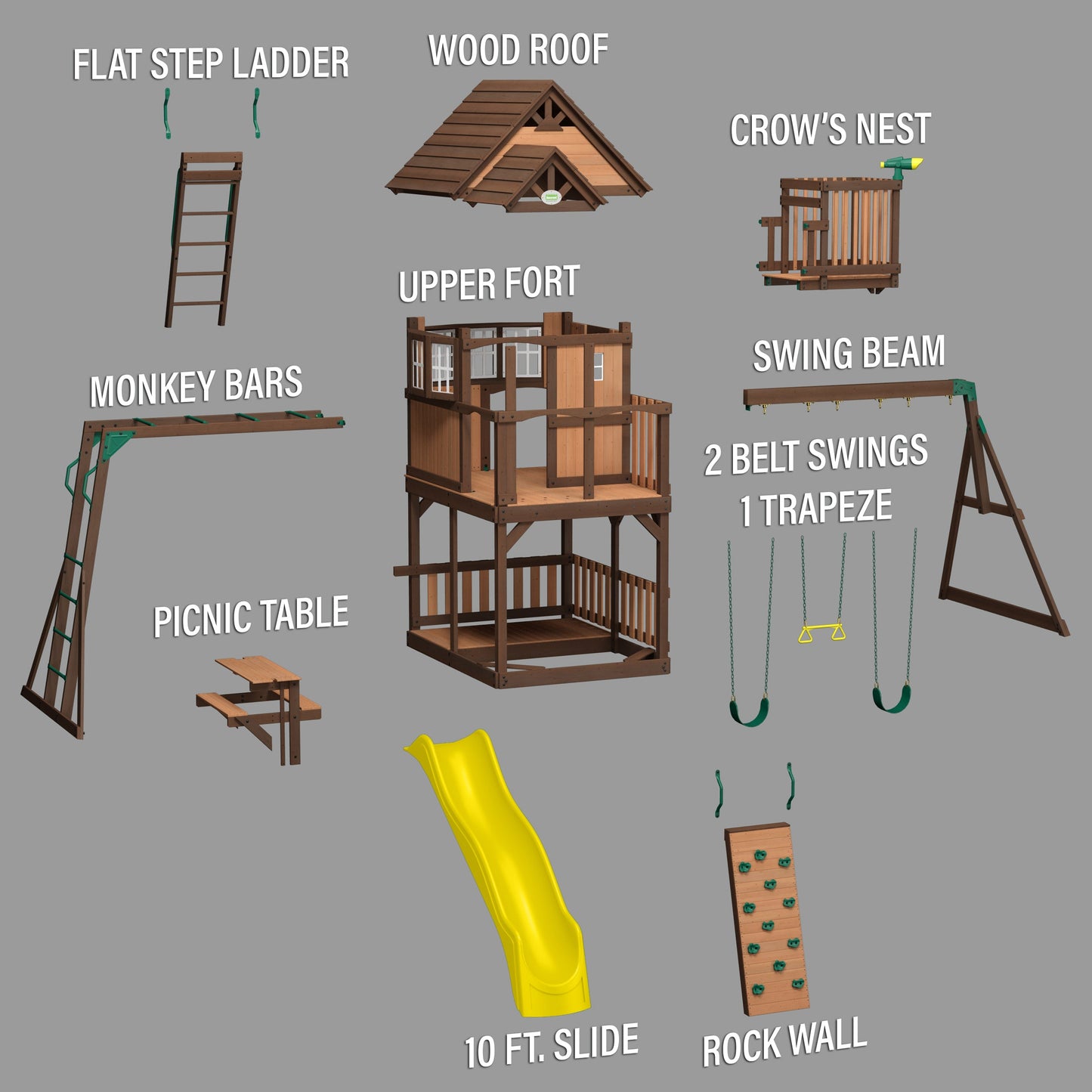 Skyfort II with Wave Slide