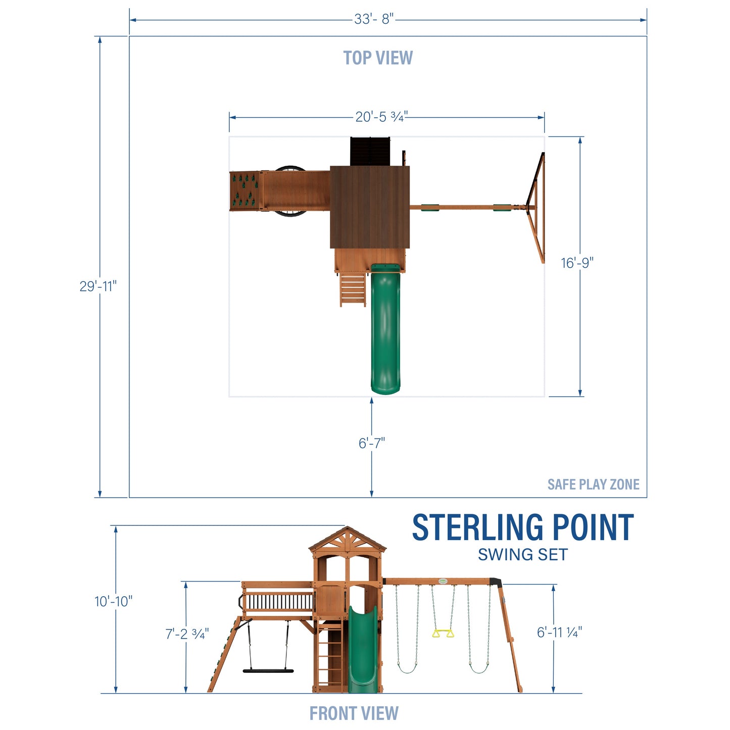 Sterling Point Swing Set